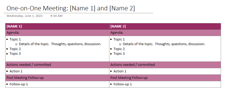 1on1 Notes Thumbnail