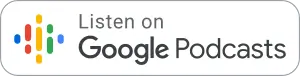 Google podcasts button
